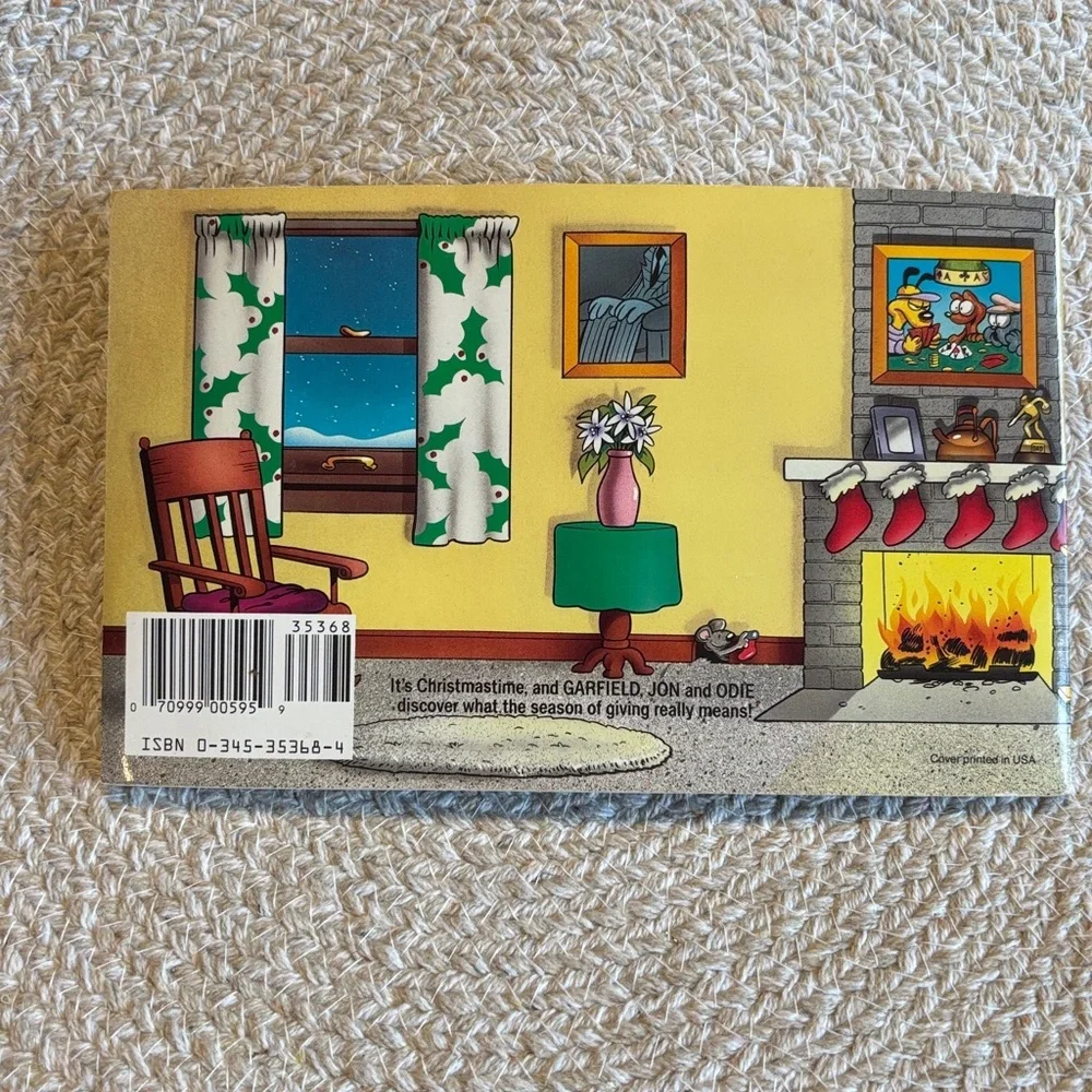 Vintage A Garfield Christmas Special Book Club Edition 1987 Good‎ Condition